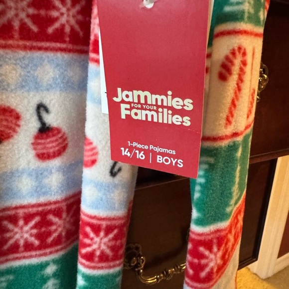 Jammies For Your Families® Joyful Celebration One-Piece PJ’s Festive Holiday - Picture 7 of 12